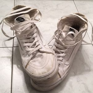 White Vans High Top
